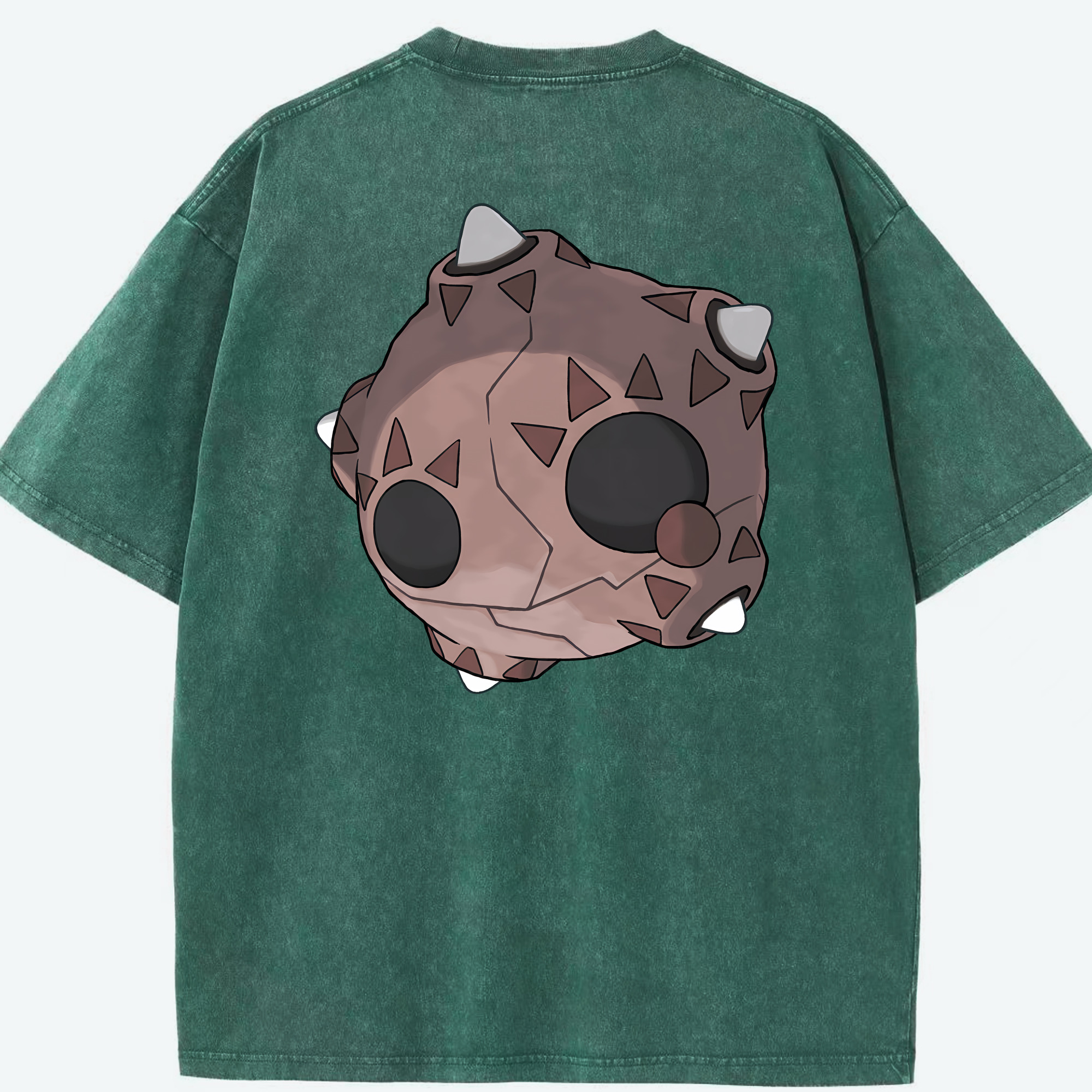 （画像用） ポケットモンスター Pokémon 綿100% ヴィンテージ風 半袖Tシャツ（背面プリント）